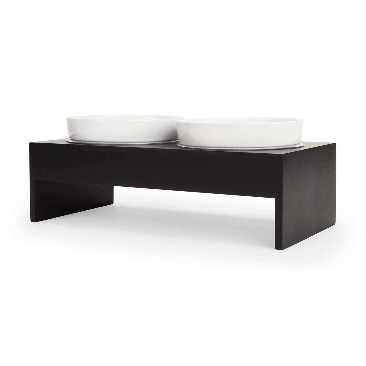 Wood Double Diner for Dogs A69748