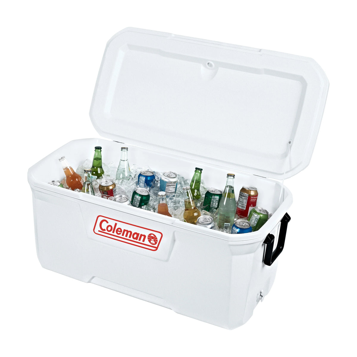 White 120 QT Hard Chest Cooler V113