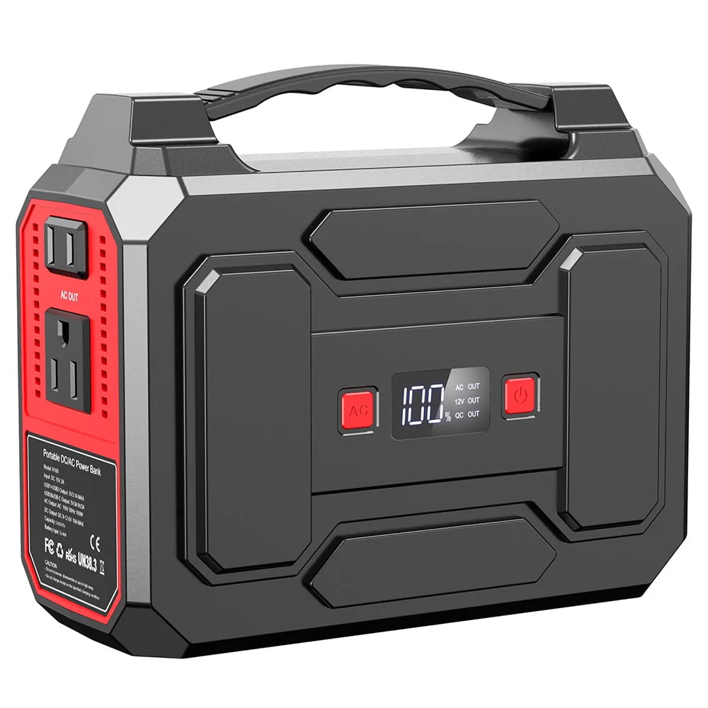 Portable Power Bank 146Wh AC 100W Black Y89330