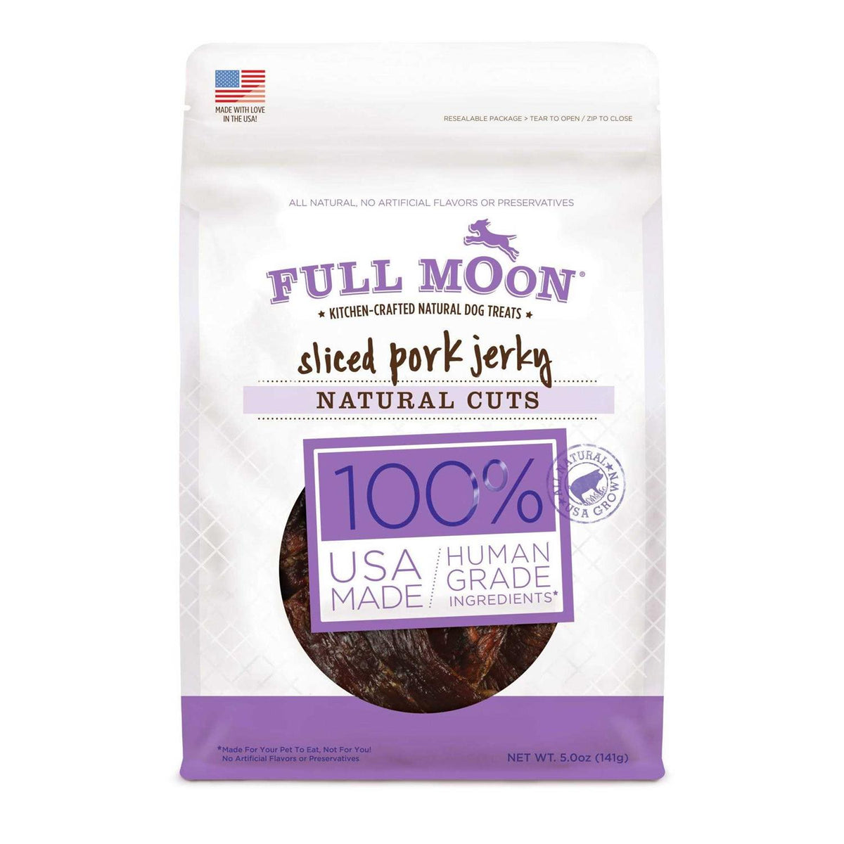 Natural Cut Pork Jerky Dog Treats X397
