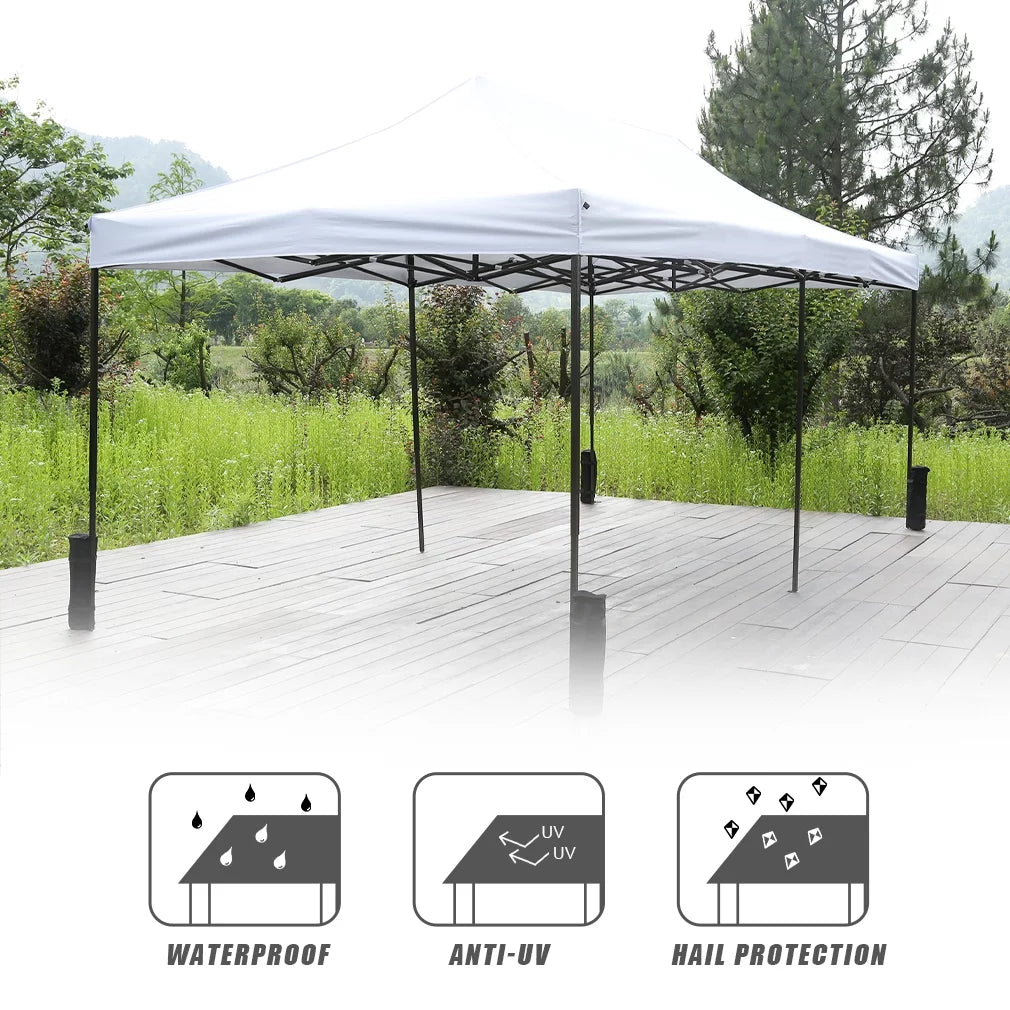10x20 Pop Up Canopy Tent with Backpack Bag C18485